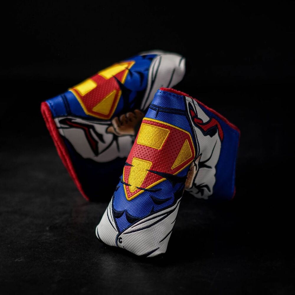 Hatch Golf - Hero Revealed Superman Blade Cover Putter Headcover - NEW